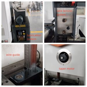 wire cut edm function parts