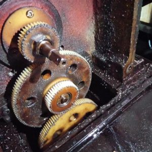 gears of wire cut machine